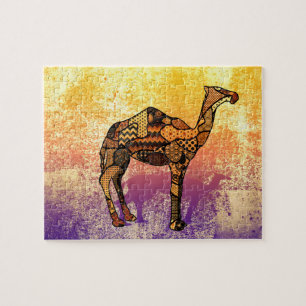Puzzle Collage Abstrait Ozzy the Camel ID102