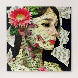 Puzzle Collage d'art Pretty Woman