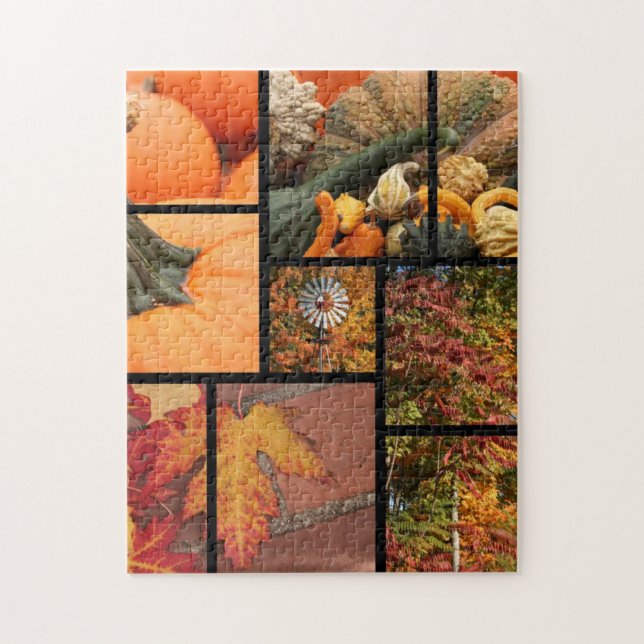 Puzzle Collage d'automne (Vertical)