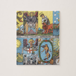 Puzzle Collage de carte de tarot