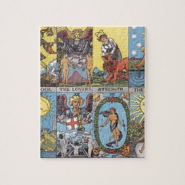 Puzzle Collage de carte de tarot (Vertical)