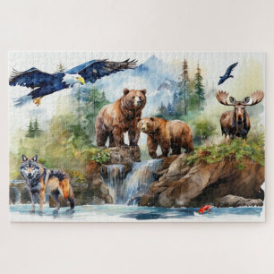 Puzzle Collage de la faune