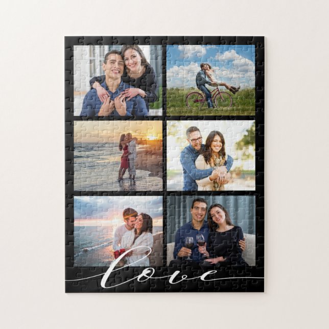 Puzzle Collage de photos d'amour (Vertical)