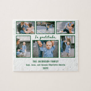 Puzzle Collage de photos de famille 6 Images Blanc Person