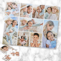 Collage de photos de famille personnalisé simple
