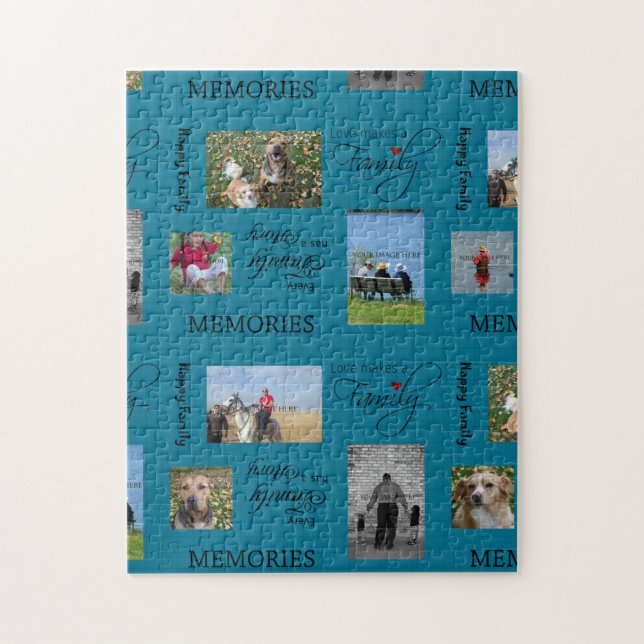 Puzzle Collage de photos familiales (Vertical)