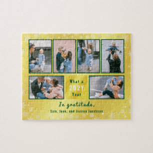 Puzzle Collage de photos familiales 6 images Golden Perso
