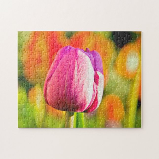 Puzzle Collage de tulipe (Horizontal)