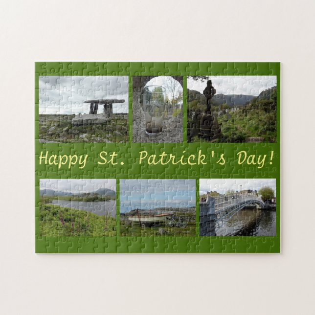 Puzzle Collage du jour de St Patrick (Horizontal)
