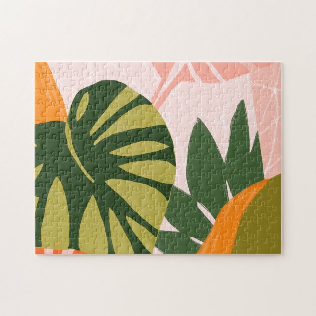 Puzzle Collage Jungle I (Horizontal)
