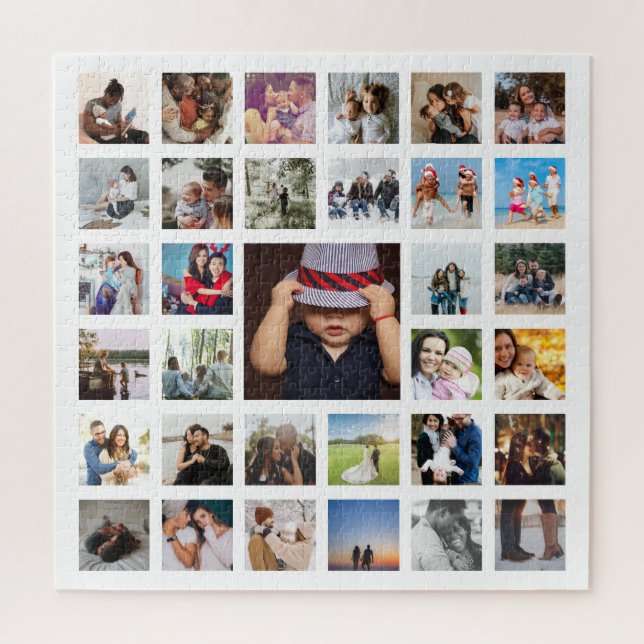 Puzzle Collage personnalisé personnalisé (Vertical)