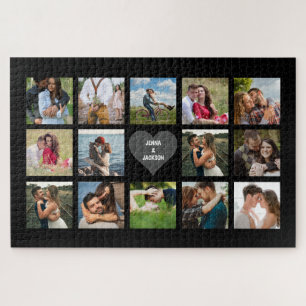 Puzzle Collage photo mariage