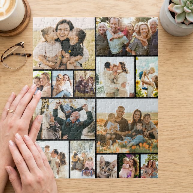 Puzzle Collage photo personnalisé 14 (Créateur téléchargé)