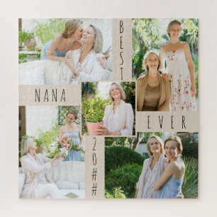 Puzzle Collage photo personnalisé 5 Meilleur Carré jamais