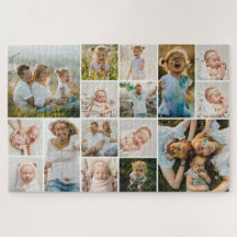 Collage photo simple de 16 photos