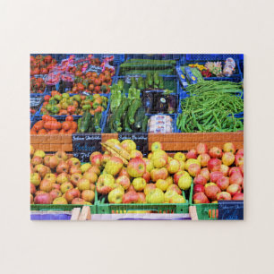 Puzzle Collecte du marché agricole - 11x14 - 252 pcs.