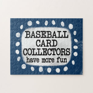 Puzzle Collecteurs de cartes de baseball Plus amusant Puz