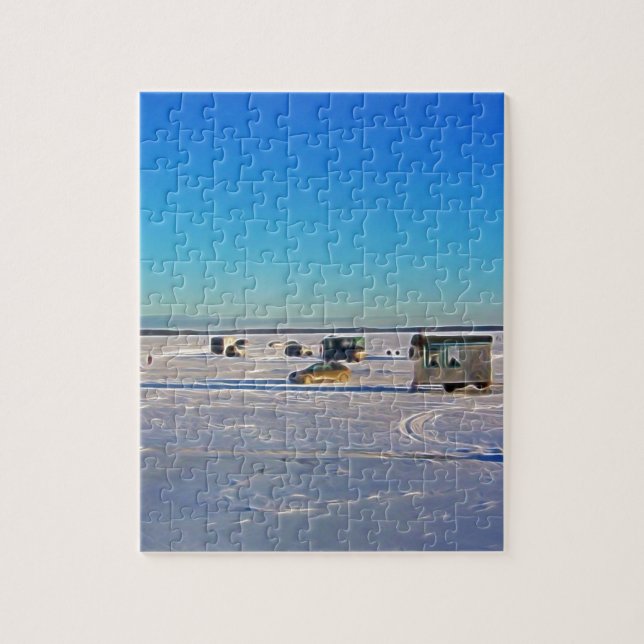Puzzle Collectin de pêche de glace (Vertical)