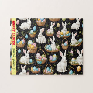 Puzzle Collection Bunny Pâques Boho