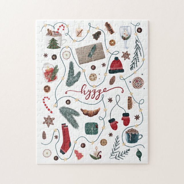 Puzzle Collection de Noël Hygge (Vertical)