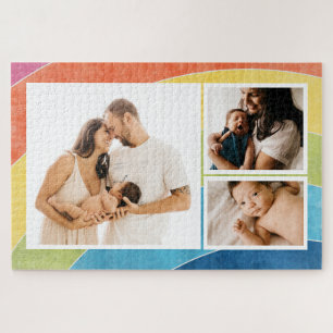 Puzzle Collection de photos de la famille Rainbow