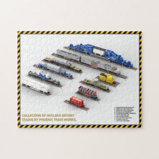 Puzzle Collection de trains de l'énergie nucléaire PTW Pu