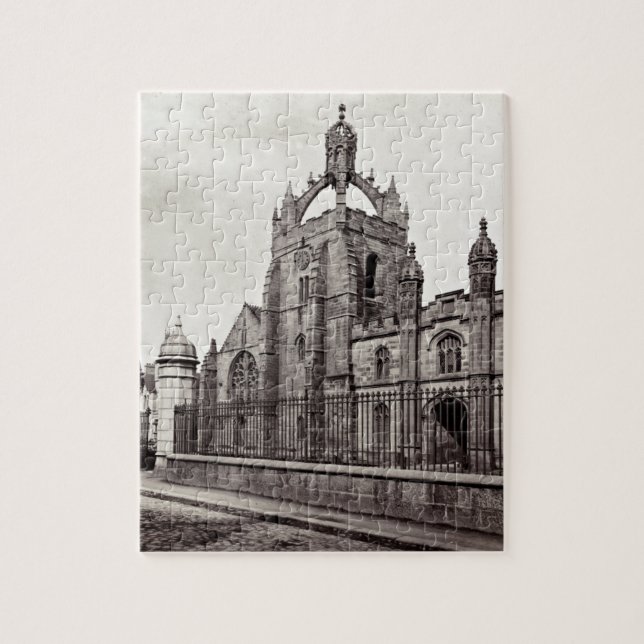 Puzzle College du Roi - université d'Aberdeen - cru (Vertical)