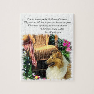 Puzzle Colley rugueux de sable où l'amour se développe