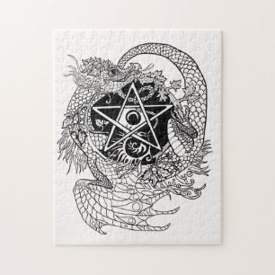 Puzzle Collez votre propre dragon Pentacle