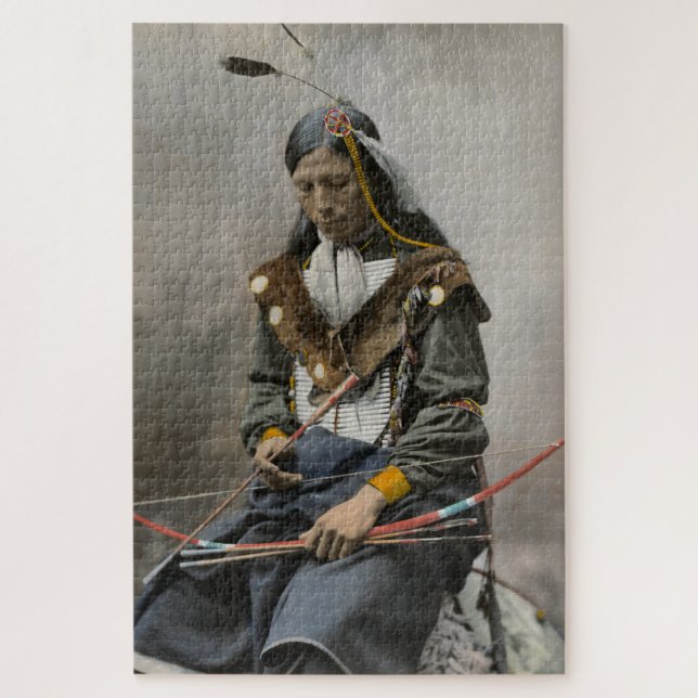 Puzzle Collier d'os, chef du conseil 1899 (Vertical)