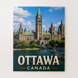 Puzzle Colline du Parlement et patrimoine canadien d'Otta