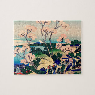 Puzzle Colline Goten-Yama, Shinagawa sur les Tokaido Japo