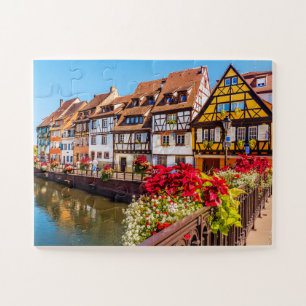 Puzzle Colmar, Alsace, France.