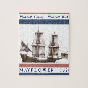 Puzzle colonie de Plymouth de la fleur printanière 10