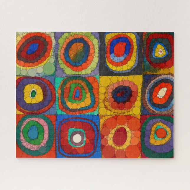 Puzzle Color Study, Infinity Dots par Wassily Kandinsky (Horizontal)