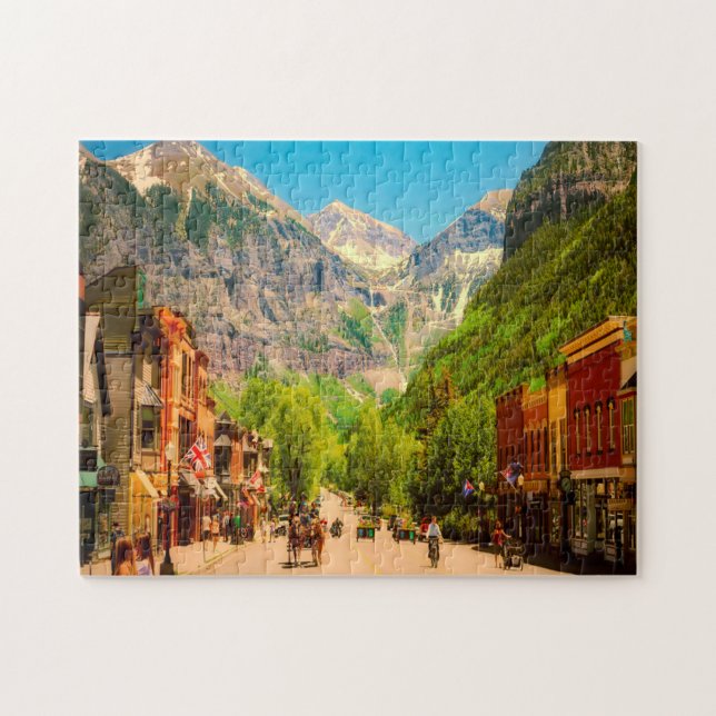 Puzzle Colorado de Telluride. (Horizontal)
