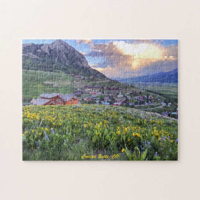 Puzzle Colorado Mountain Photo (Horizontal)