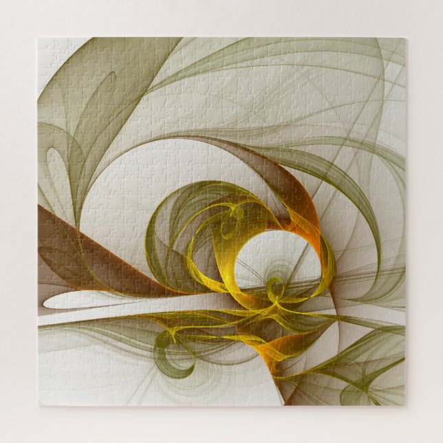 Puzzle Colorants métalliques précieux Abstraits modernes  (Vertical)