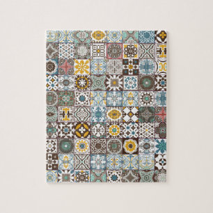 Puzzle Colored Moroccan