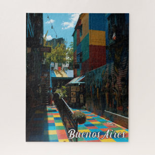 Puzzle Colorful Buenos Aires Argentine Voyage Photographi