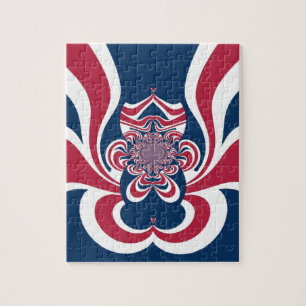 Puzzle Colors unis : Motif mondial coloré