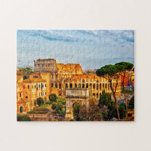 Puzzle Colosseum Rome becomes Colisée Rome.