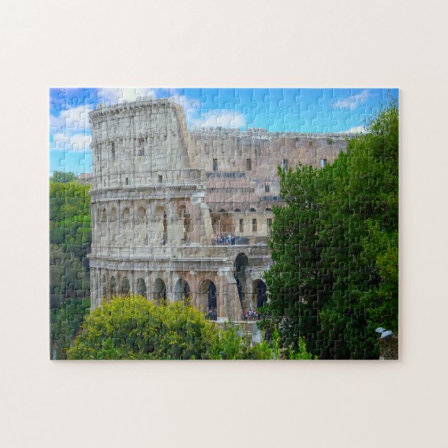 Puzzle Colosseum Rome becomes: Colisée Rome (Horizontal)