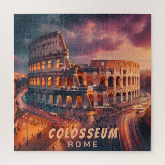 Puzzle Colosseum Rome Italie Vintage voyage