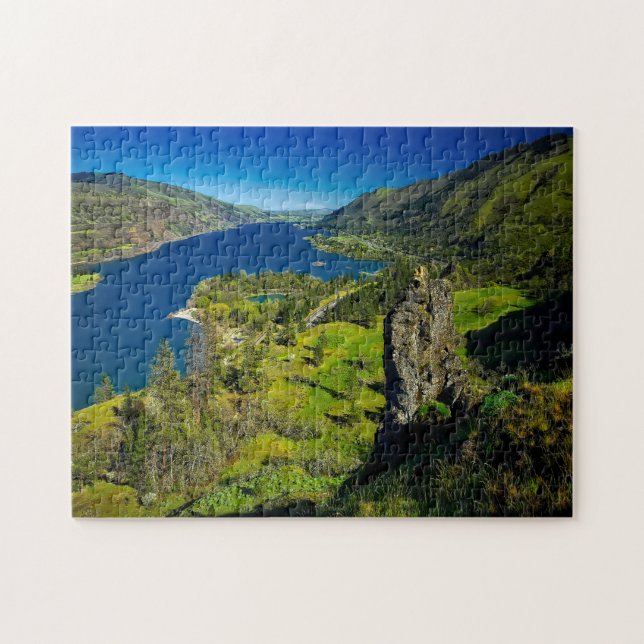Puzzle Columbia River Oregon. (Horizontal)