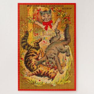 Puzzle combat de chat