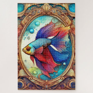 Puzzle Combattant en aquarelle