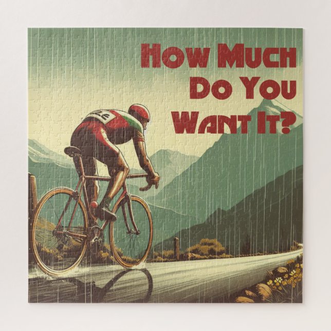 Puzzle Combien Veux-Tu Qu'Il Vélo ? (Vertical)