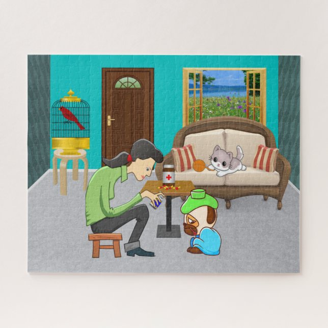 Puzzle ComfyPaws (Horizontal)