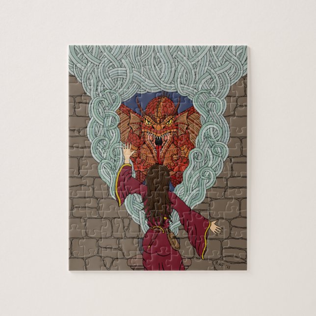 Puzzle Comjurer le dragon (Vertical)